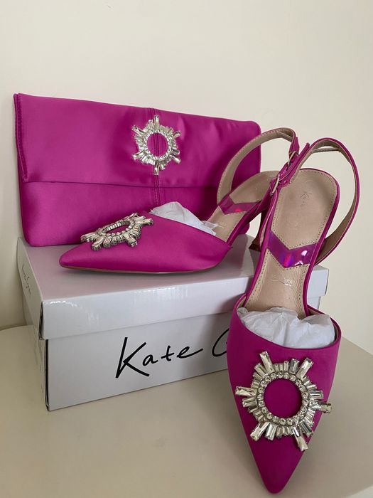 Сатенени Токчета Kate Gray + ПОДАРЪК Чанта