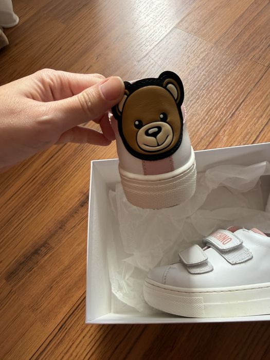 Sneakers/adidasi MOSCHINO piele copii