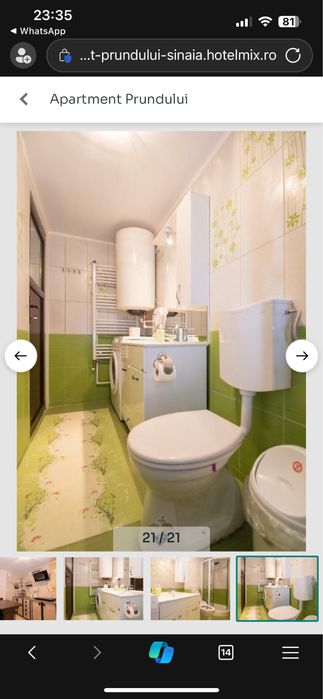 Apartament 2 camere , 62m2, Sinaia