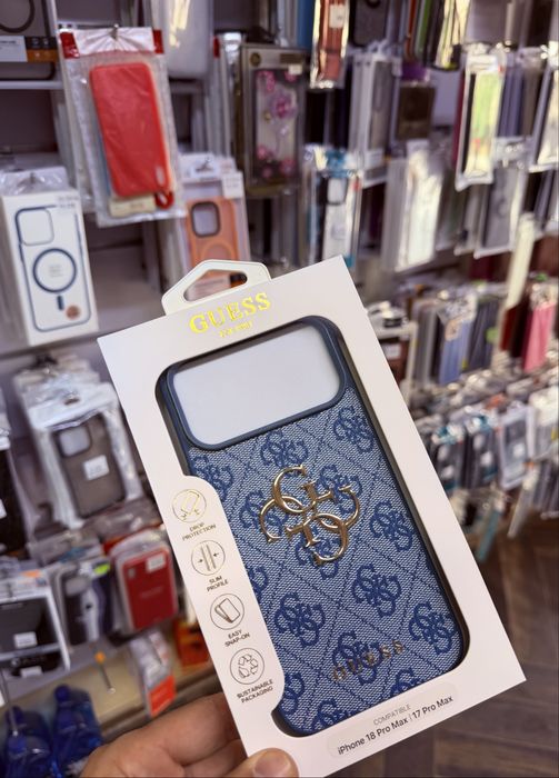 Iphone 17 pro max Оргинални Калъфи на Guess