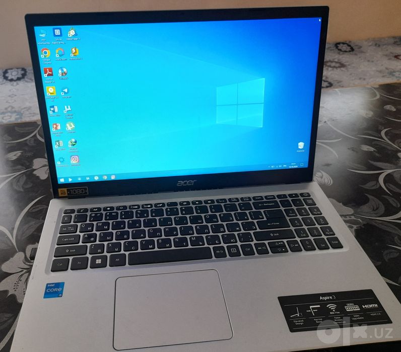 Acer Acpire 3 core i5
12-avlod
1Trb xotirasi
8gb operativniy xotira 
+