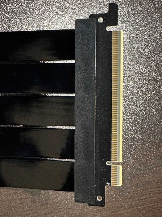 Corsair Premium PCIe 4.0 x16 кабел удължител 90°, черен, 30cm