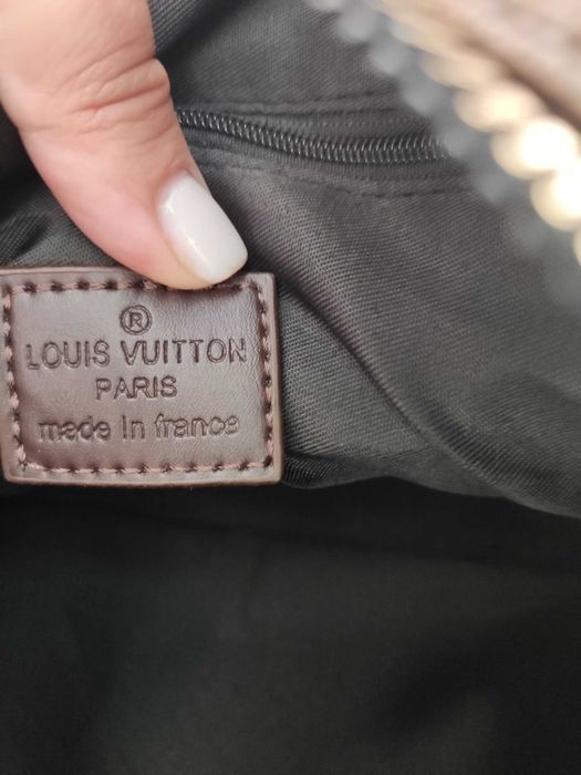 In stoc voiaj, geanta sport piele Louis Vuitton 1109.12