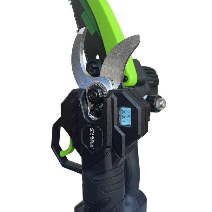 2в1 Лозарска Ножица и Резачка с Омасляване Акум. 36V 8AH STAHLMAYER