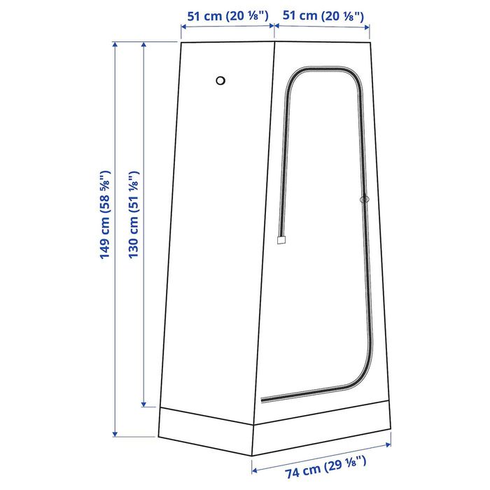 Шкаф складной IKEA