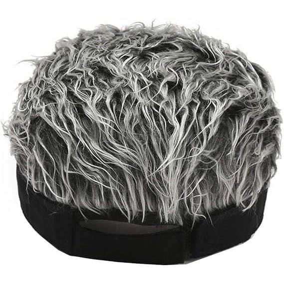 Мъжка шапка със забавна коса