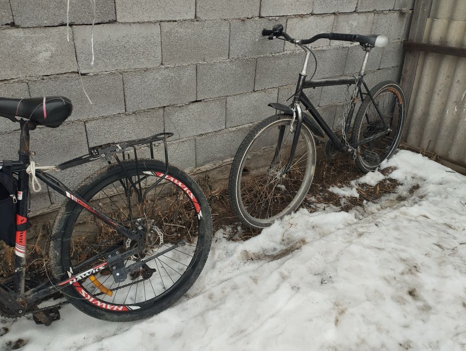 Велосипед на ходу