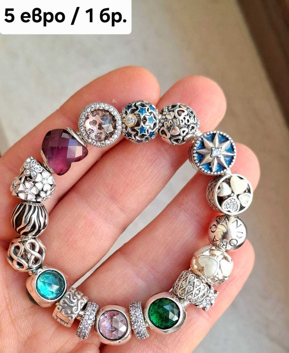 Сребърни талисмани _ модели  на Пандора на ниски цени