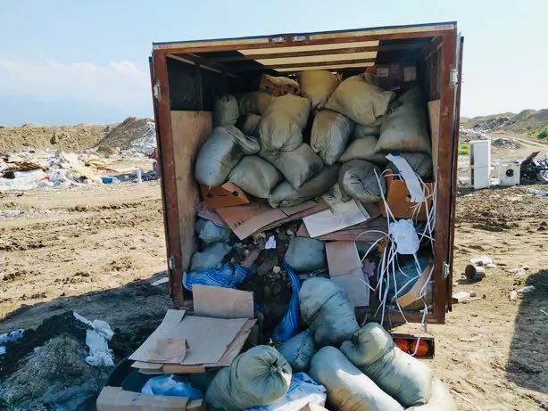 Вывоз мусора на свалку ТБО