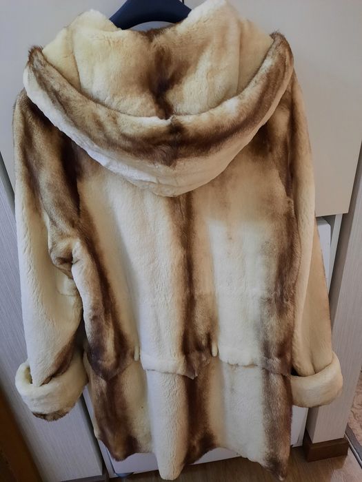 Норковый полушубок.