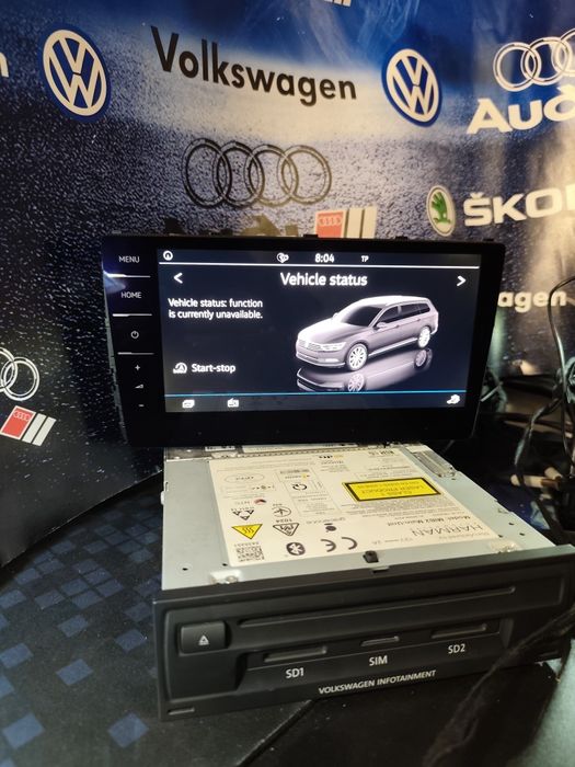 Navigație MIB2.5 Volkswagen 9.2" Passat B8, Tiguan, Golf 7, Arteon – 3