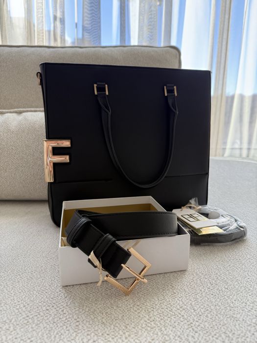 Дамска чанта и колан