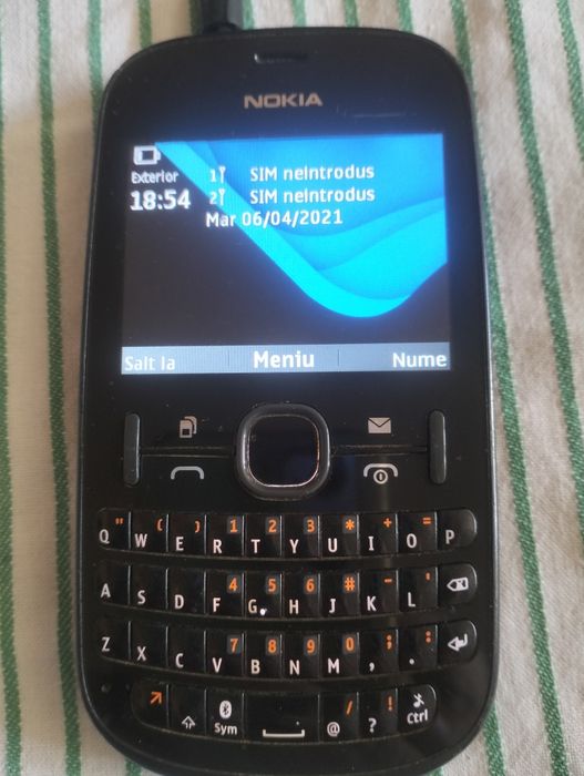 Nokia asha telefon cu butoane