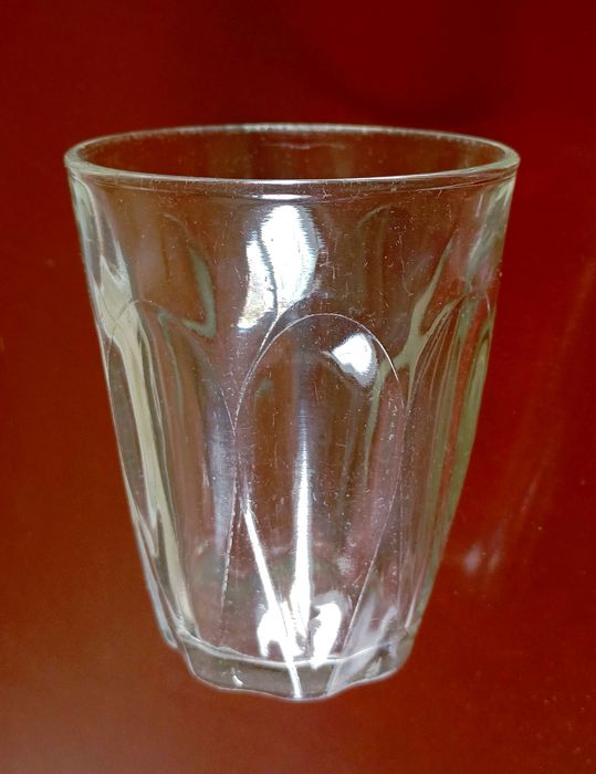 Стаканы гранёные стеклянные. СССР.