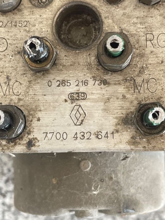 Pompa Abs Renault Clio Ii Bb0/1/2_, Cb0/1/2_ 1998 - > 0265216730 77004