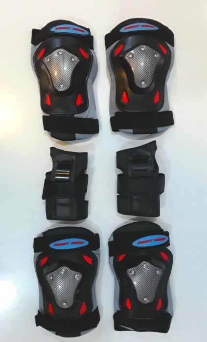 SET PROTECTIE PEMIUM FIRST pentru Role, Skateboard - NOU