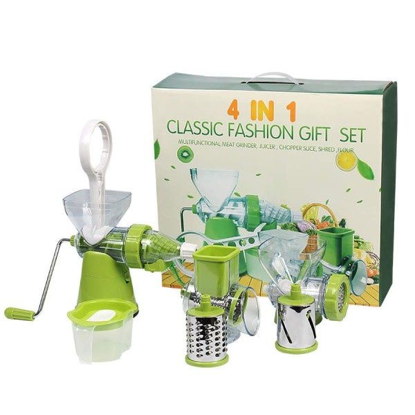 Ручная мюсаробку  Мультислайсер 4 в 1 Classic Fashion Gift Set