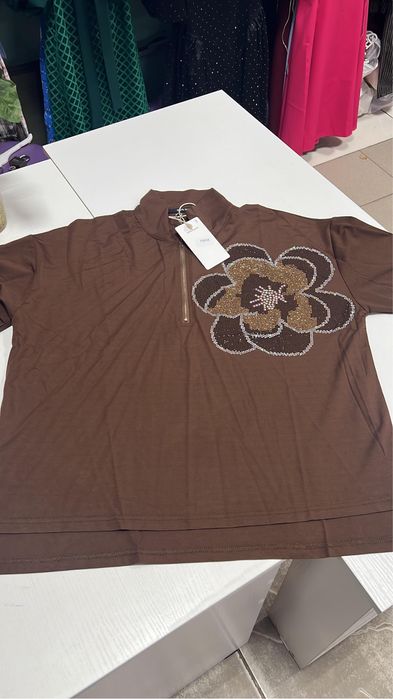 Женская кофточка полузамок