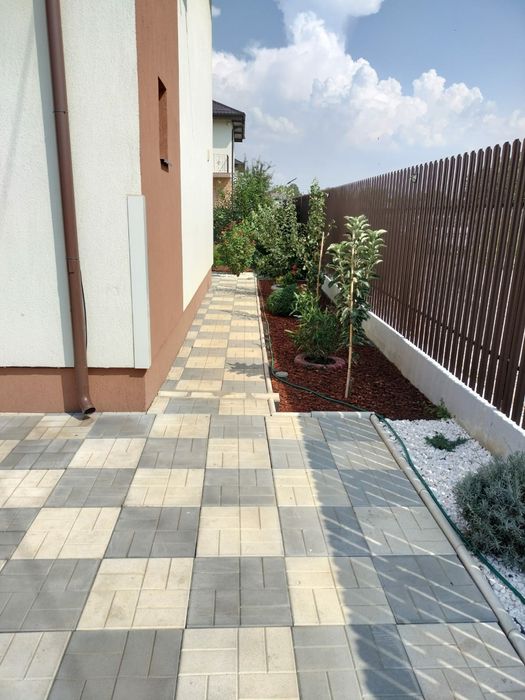 Pavaje si pavele din beton vibrocomprimat aditivat pentru îngheț/dezgh