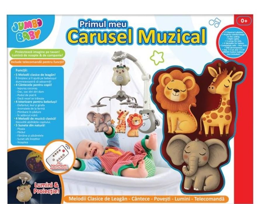 Carusel muzical pentru copii