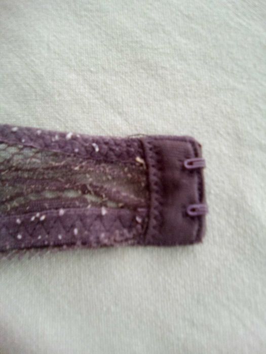 Сутиен Cаlvin  Klein,размер европейски 80В, дантела, цвят  кестен