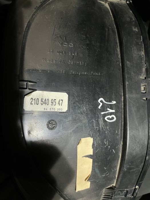 Щиток панель приборов мерседес 210