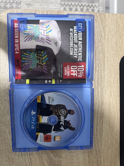 UFC4 ps4 и можно использовать на ps5