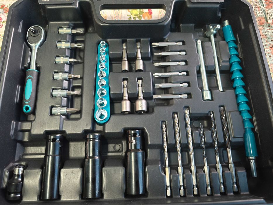 Trusa masina de insurubat cu impact cu 40 accesorii