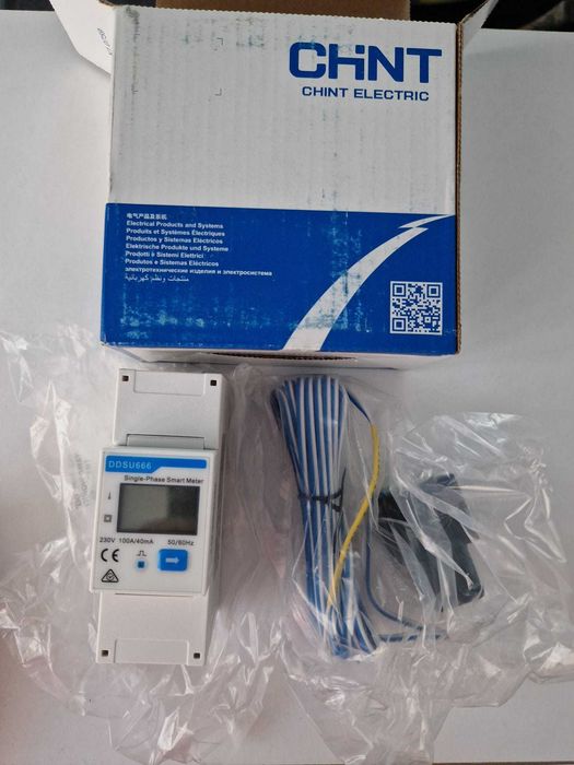 Contor de energie CHINT DDSU-666-Q Smart Meter 1.5 (6)A Monofazat