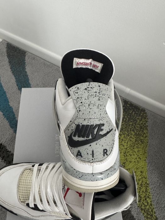 jordan 4 white cement