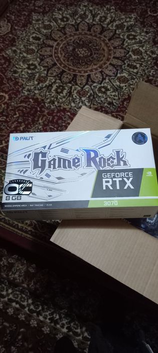 Kuchli RTX 3070 8GB – O‘yin va Dizayn Uchun!