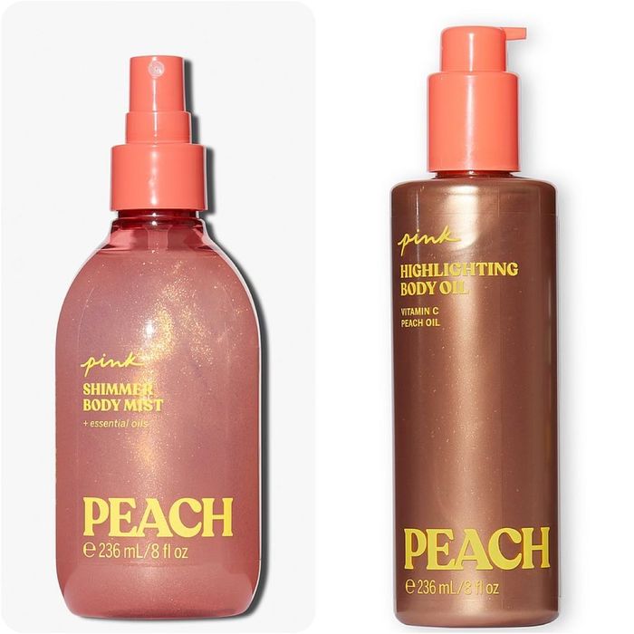 Pink by Victoria Secret ( Shimmer body mist)