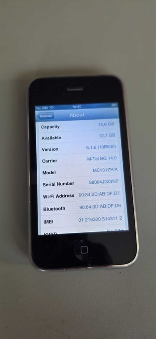 iPhone 3GS 16GB модел A1303