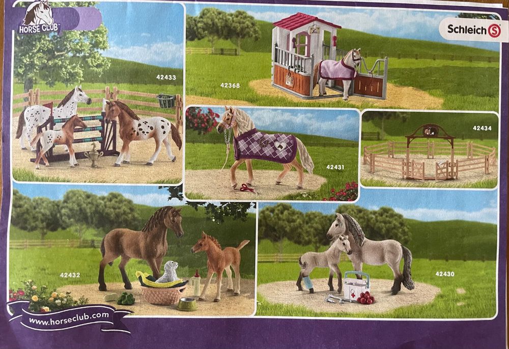 Schleich Horse Club 42415 – комплект с каравана