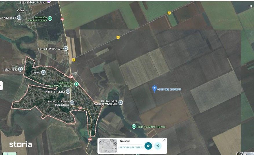 Teren extravilan arabil Troianul, ID: R2884553