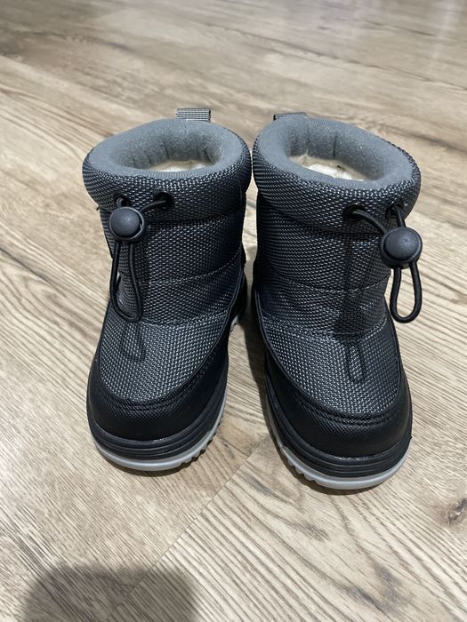 Детские зимние ботинки дутики 23 размера