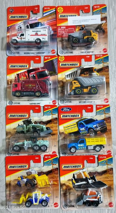 Vand/schimb în Iași machete 1/64 Matchbox.