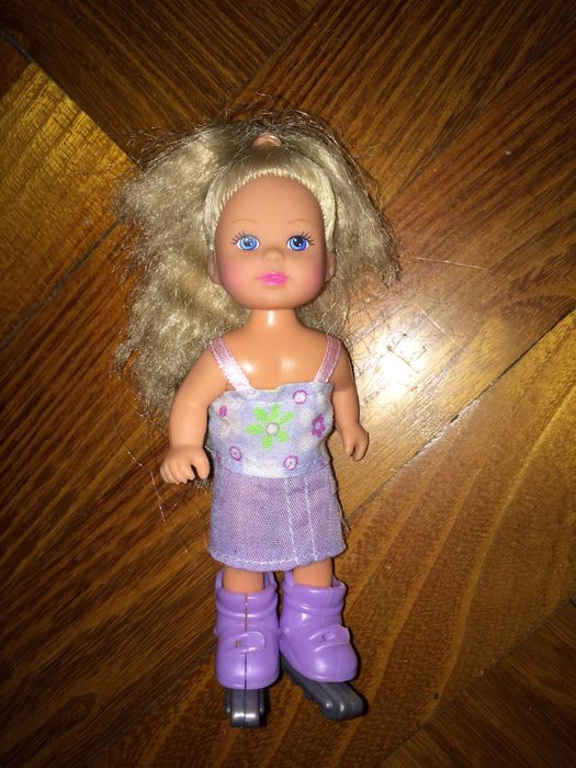 Лот ретро ски, кънки и сноуборд за кукли тип Барби