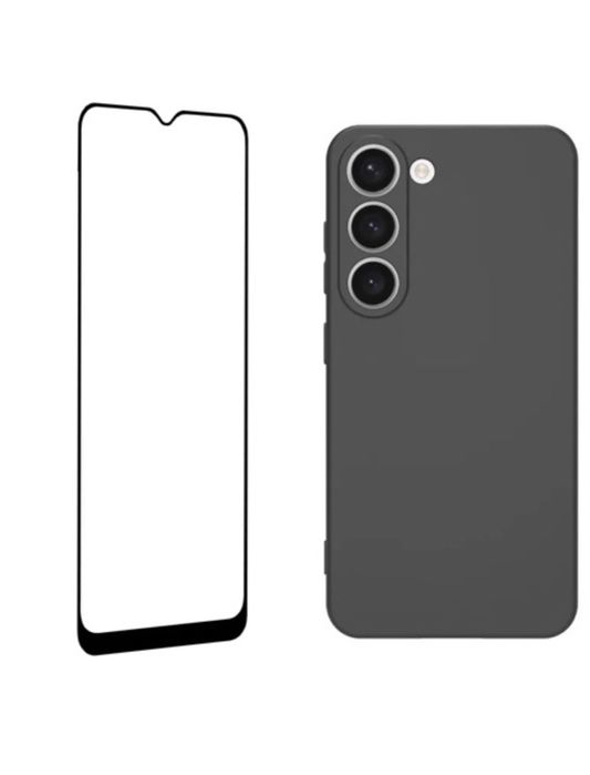 Samsung A24/A15/A14/A13/A12/A16/A17 Husa Sil Premium + Folie Sticla 9D