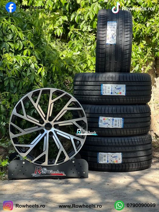 Jante AUDI 21 R21 RS  A6 A7 A8 Q3 Q5 Q7 Q8 Roti AUDI Model 2025 cu anvelope vara sau iarna 285/295 in functie de modelul masinii