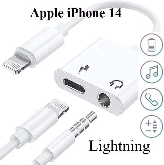 Type-c 3.5 Jack Lightning Адаптер зарядка наушник