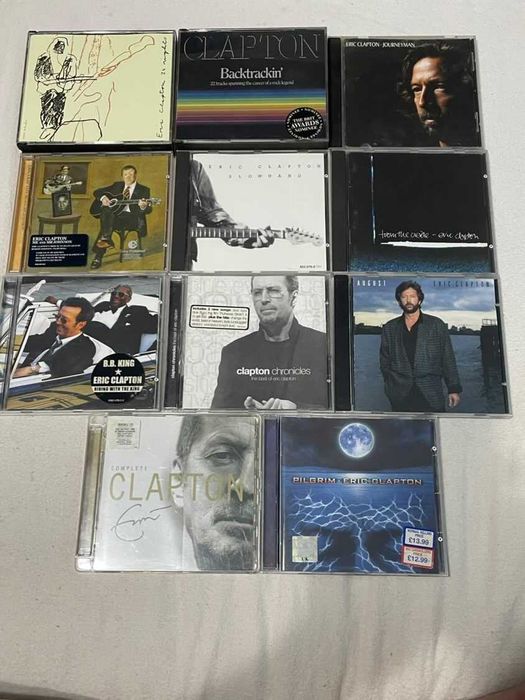 Colectie 11 albume cd-uri ERIC CLAPTON