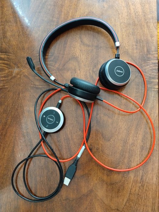 Jabra Evolve 40 MS Stereo + USB Контролер (ENC010) – ползвани 2 пъти