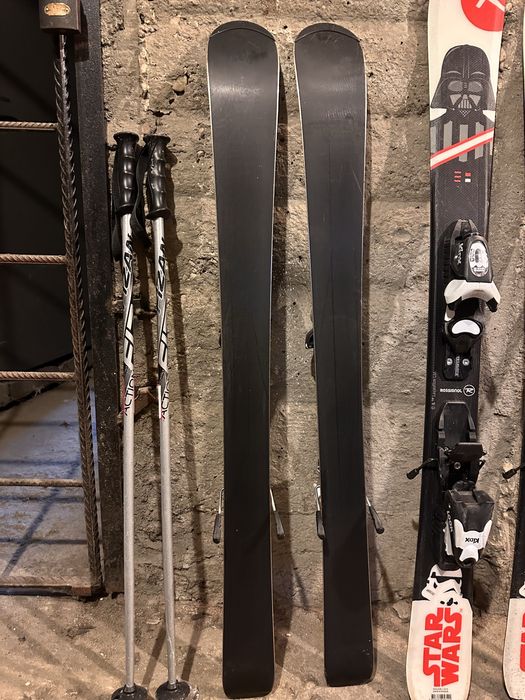 Детски ски с автомати 100 и 110 cm, ски обувки 20 (24,5 mm)