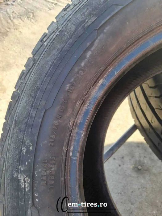 SET 2 Anvelope Vara 215/70 R15C CONTINENTAL ContiVanContact 100