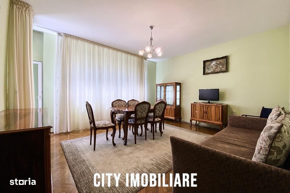 Apartament 3 camere, decomandate, S 100 mp, garaj, str. Hajdeu.