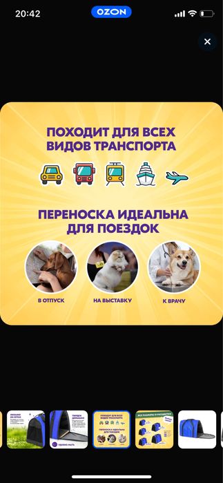 Новая переноска для кошек