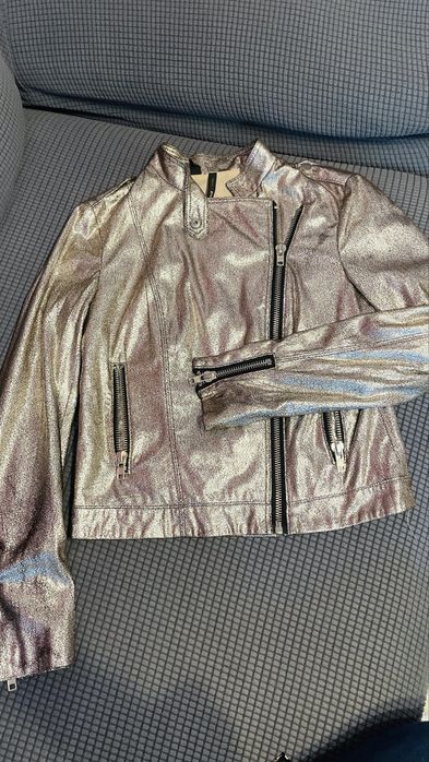 Geaca Mango metalizata