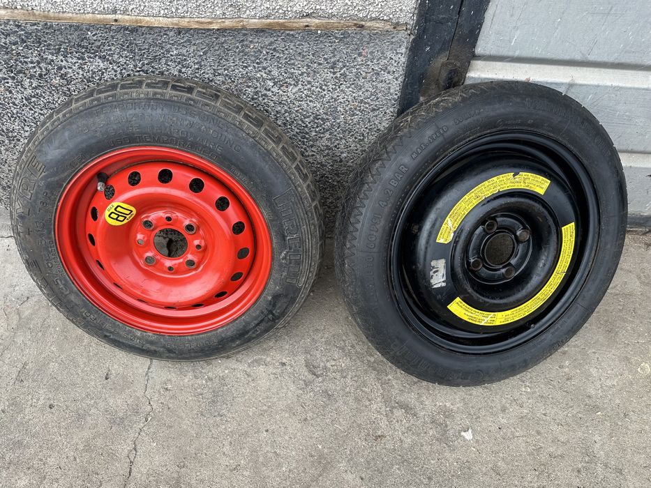 Резервни гуми патерица за фолксваген,фиат