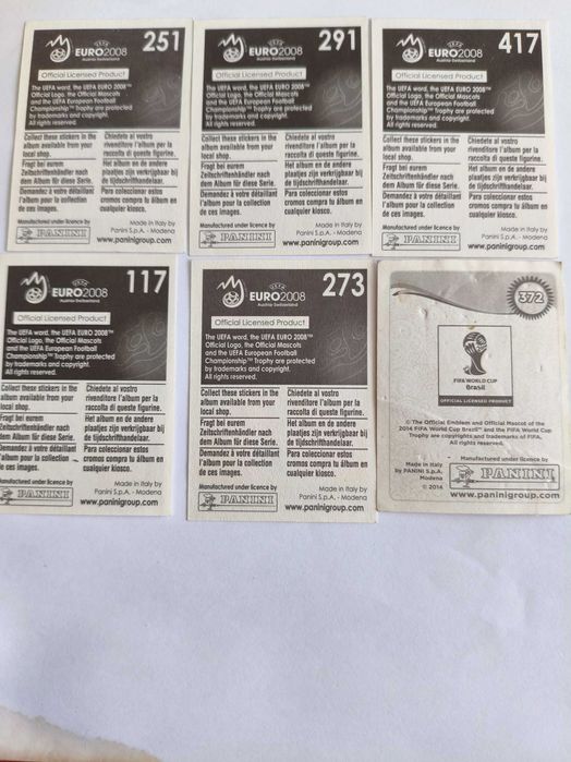 Album Panini GOL World Cup 2014 + Lot 12 stickere (inclusiv Euro 2008